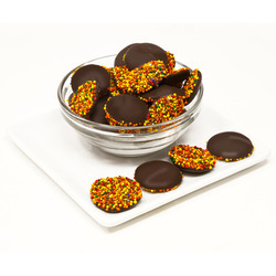Dark Chocolate Fall Nonpareils 20lb