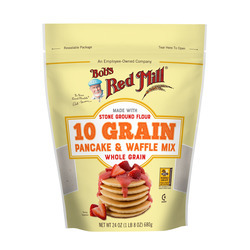 10 Grain Pancake & Waffle Mix 4/24oz
