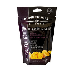 Crunchy Cheese Crisps, Smoked Gouda 12/2oz