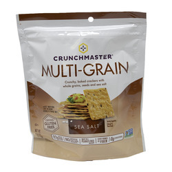 Multi-Grain Crackers, Sea Salt 12/4oz