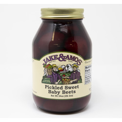J&A Pickled Sweet Baby Beets 12/34oz