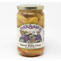 J&A Pickled Sweet Baby Corn 12/16oz