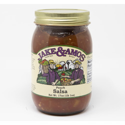 J&A Peach Salsa 12/17oz