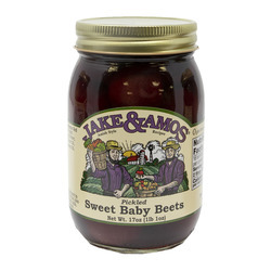 J&A Pickled Sweet Baby Beets 12/17oz