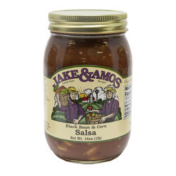 J&A Black Bean & Corn Salsa 12/16oz