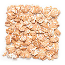 Organic Red Rolled Wheat Flakes 50lb