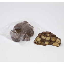 Milk Chocolate Sea Salt Peanut Clusters 24ct