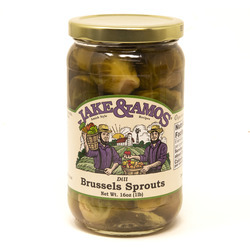 J&A Pickled Dill Brussels Sprouts 12/16oz