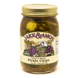J&A Bread & Butter Pickle Chips 12/17oz