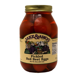 J&A Pickled Red Beet Eggs 12/34oz