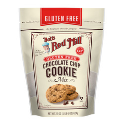Gluten Free Chocolate Chip Cookie Mix 4/22oz