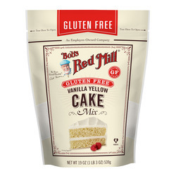 Gluten Free Vanilla Cake Mix 4/19oz