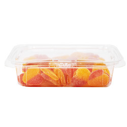 Gummi Peach Hearts 12/11oz