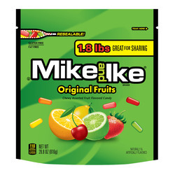 Mike & Ike® Original Fruits Stand Up Bag 6/1.8lb
