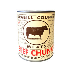 Beef Chunks 12/25oz