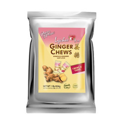 Lychee Ginger Chews 12/1lb