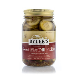Sweet Fire Dill Pickles 12/16oz