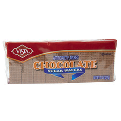 Chocolate Sugar Wafers 12/11oz