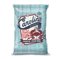 Coastal Crab Boil Kettle Cooked Potato Chips 20/2oz