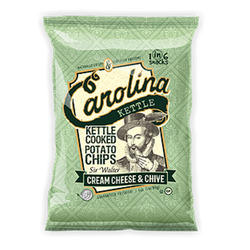 Cream Cheese & Chive Kettle Cooked Potato Chips 20/2oz