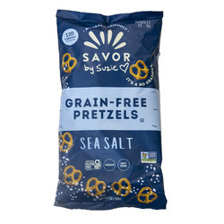 Grain Free Pretzels with Sea Salt