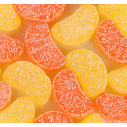 Orange & Lemon Citrus Slices Candy 30lb