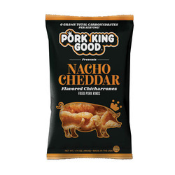 Nacho Cheddar Flavored Pork Rinds 12/1.75oz