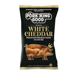 White Cheddar Flavored Pork Rinds 12/1.75oz