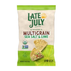 Sea Salt & Lime Multigrain Tortilla Chips 12/7.5