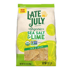 Sea Salt & Lime Tortilla Chips 9/10.1oz