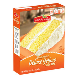 Yellow Cake Mix 12/16.5oz