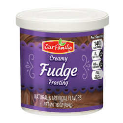 Ready-to-Spread Chocolate Fudge Frosting 12/16oz