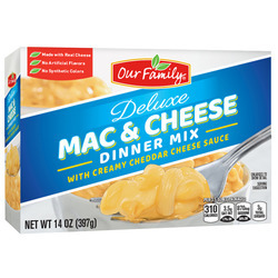 Deluxe Mac & Cheese Dinner 12/14oz
