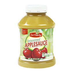 Natural Applesauce 8/48oz