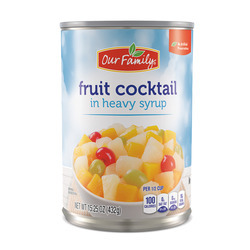 Fruit Cocktail in Heavy Syrup 12/15.25oz