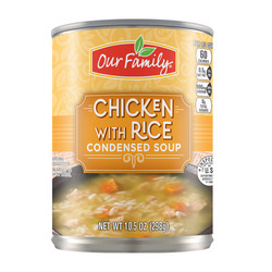 Chicken with Rice Soup, Condensed 24/10.5oz