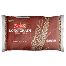 Long Grain Brown Rice 12/2lb
