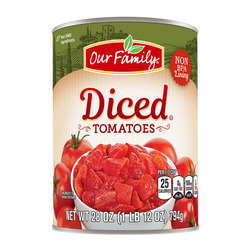 Diced Tomatoes 12/28oz