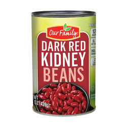 Dark Red Kidney Beans 12/15.5oz