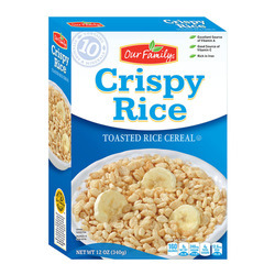 Crispy Rice Cereal 14/12oz