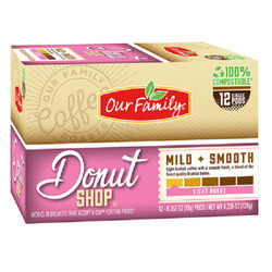 K-Cups Donut Shop Coffee 6/12ct