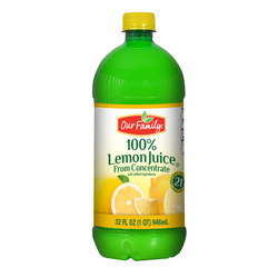 Lemon Juice 12/32oz