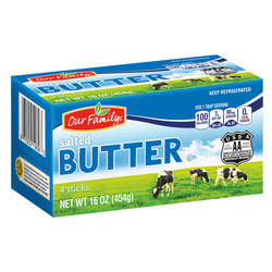 Salted Butter Rbst Free 36/16oz
