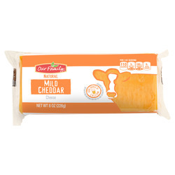 Mild Cheddar Chunk Cheese 12/8oz