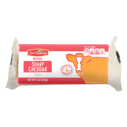 Sharp Cheddar Chunk Cheese 12/8oz