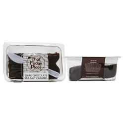 Dark Chocolate Sea Salt Caramel Dough Fudge 12/8oz