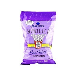 Slender Pop Sea Salted Popcorn 6/9.5oz