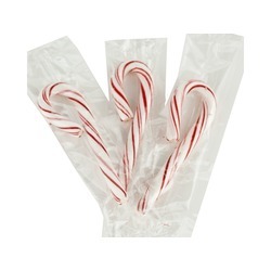 Mini Candy Canes, Wrapped 500ct