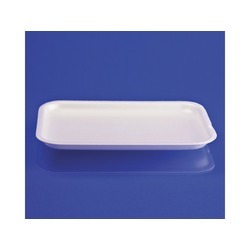 2S White Foam Tray 6"x8" 500ct