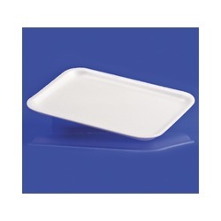 4S White Foam Tray 7"x9" 500ct